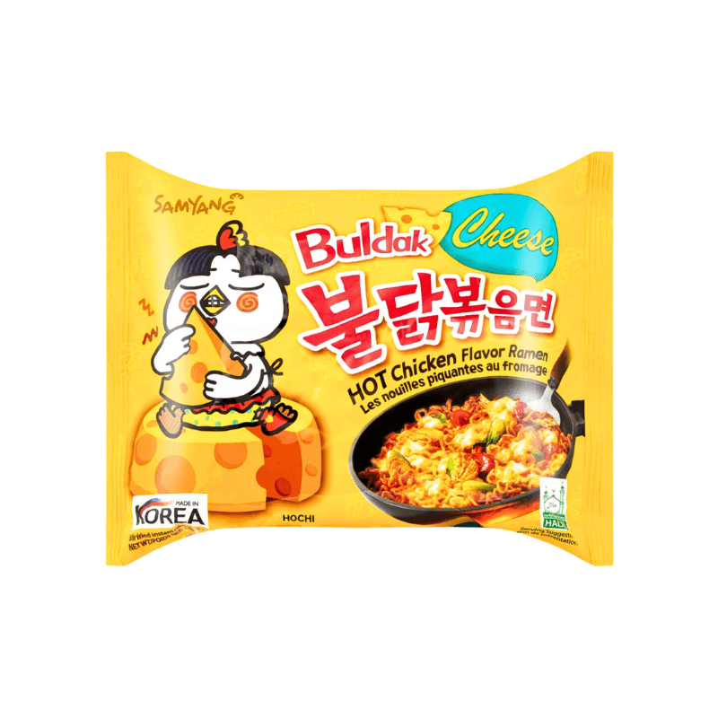 Hot Chicken Ramen Cheese - SAM YANG - 140g - Hello Asia