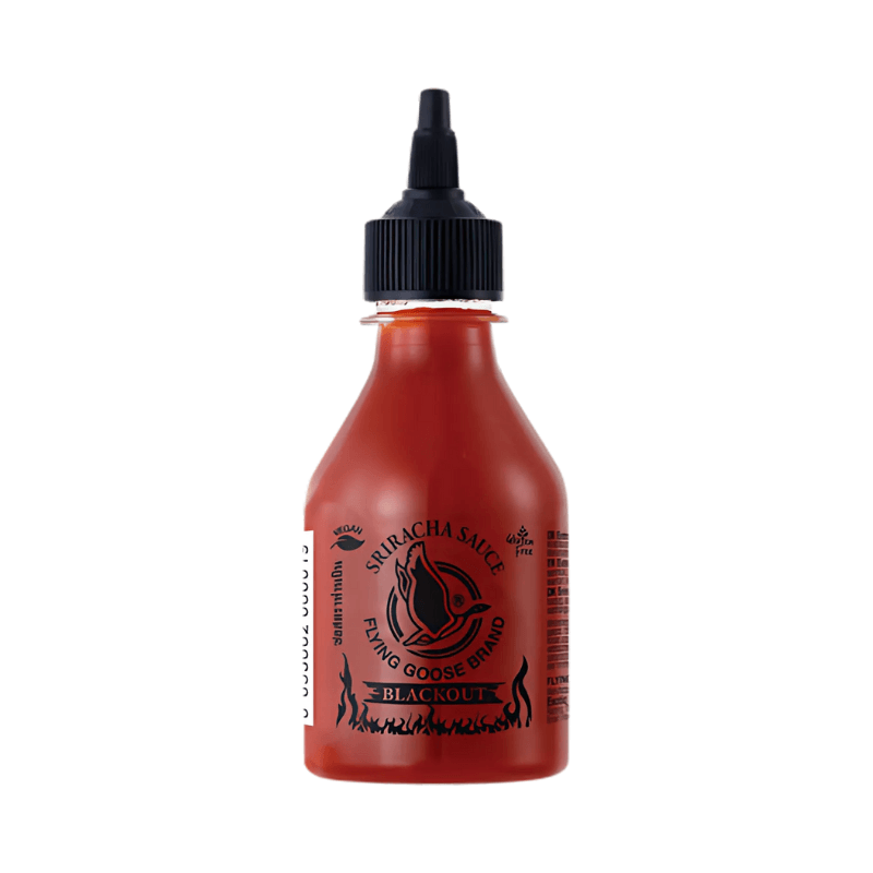 Sauce pimentée Sriracha blackout extra forte - FLYING GOOSE - 225g - Hello Asia