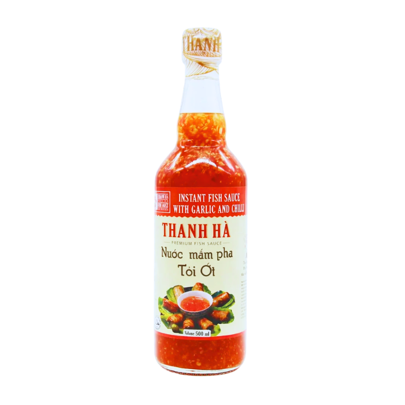 Sauce de poisson à l'ail et au piment - THANH HA - 500ml