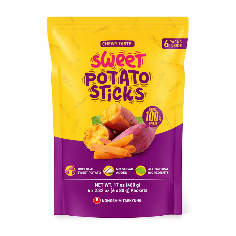 Snack de patate douce séchée - NONGSHIM - 480g