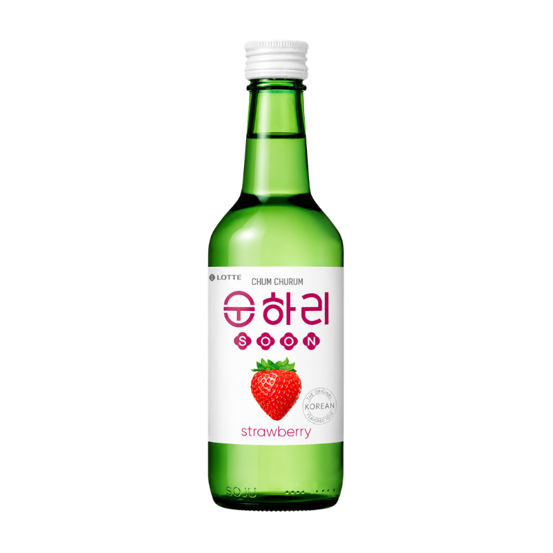 Soju coréen saveur fraise 12% - CHUM CHURUM  - 350ml
