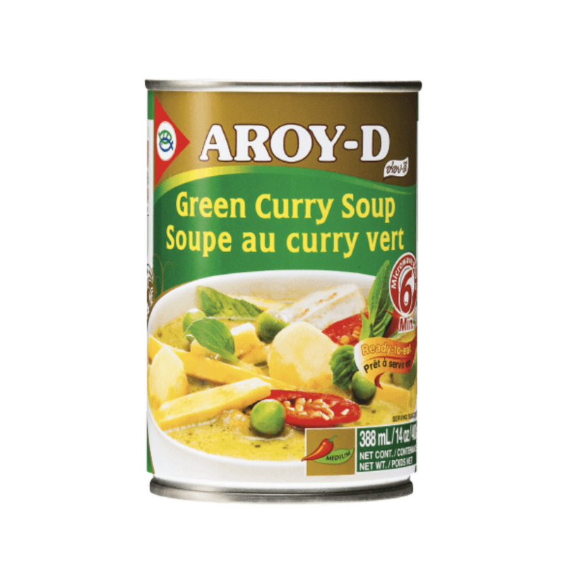 Soupe au curry vert - AROY-D - 400ml