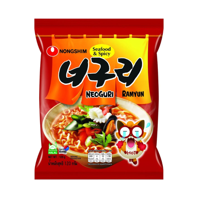 Soupe de nouilles épicée aux fruits de mer Neoguri - NONGSHIM - 120g