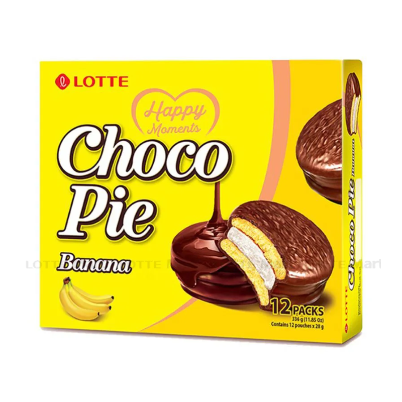 Tarte chocolat-banane - LOTTE - 336g