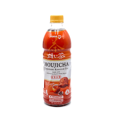 Thé froid houjicha japonais sans sucre - Pokka - 500ml - Hello Asia