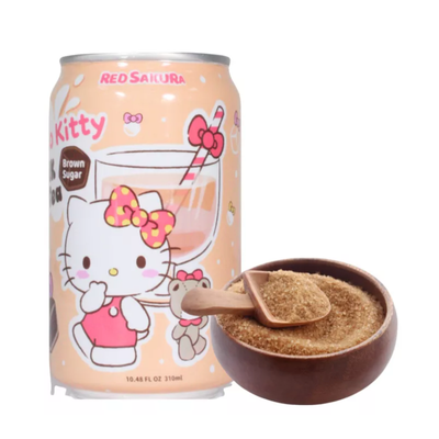Thé aux perles au sucre brun Hello Kitty - RS - 310ml