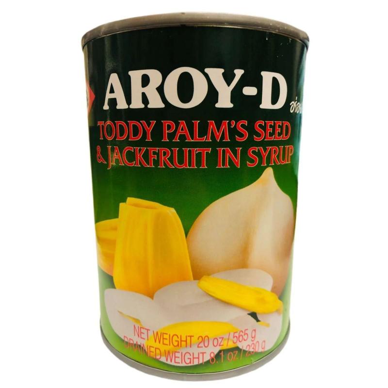 Palmier et Jacquier au Sirop - AROY-D - 565g