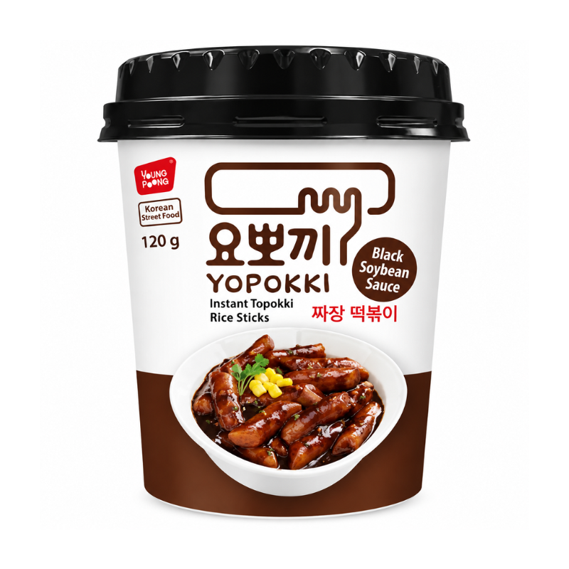 Tteokbokki instantané saveur Jjajang - YOPOKKI   - 120g