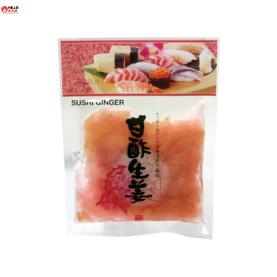 Gingembre Rose mariné pour sushi - Endo - 110g