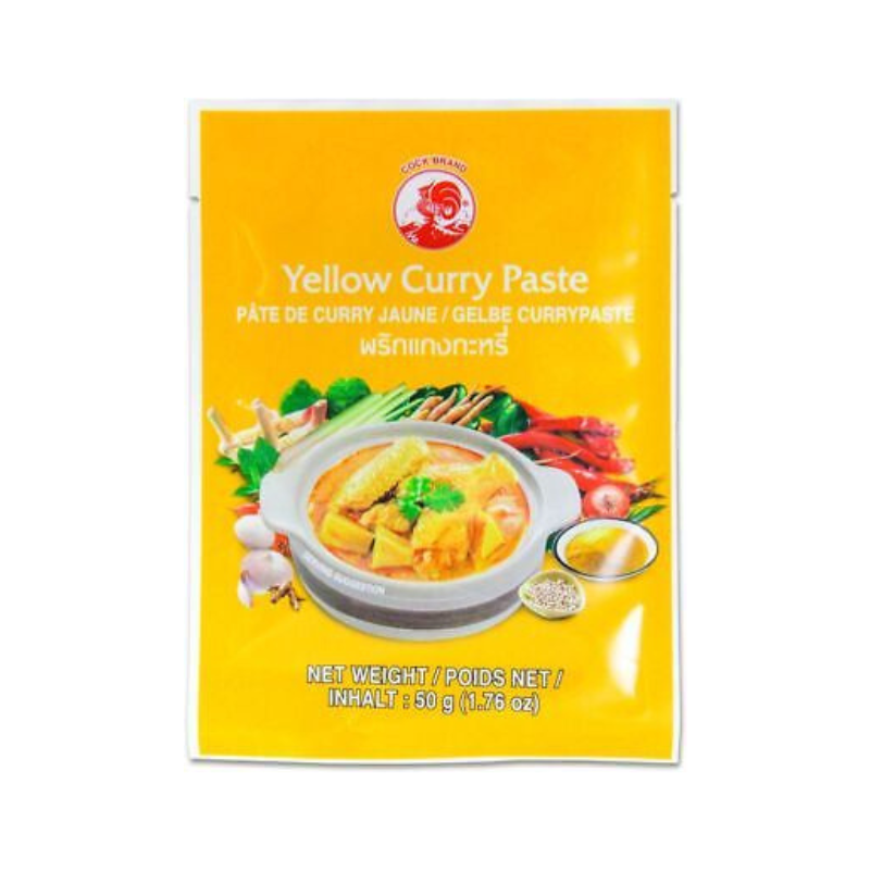 Pâte de curry jaune - COCK - 50g