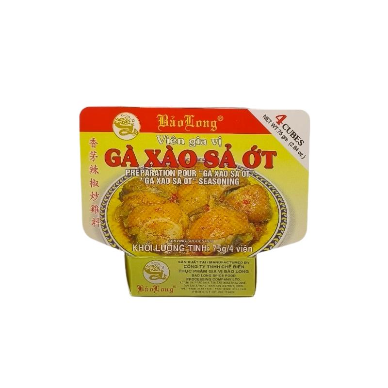 Bouillons "Gà Xào Sả ớt" - BAO LONG - 75g